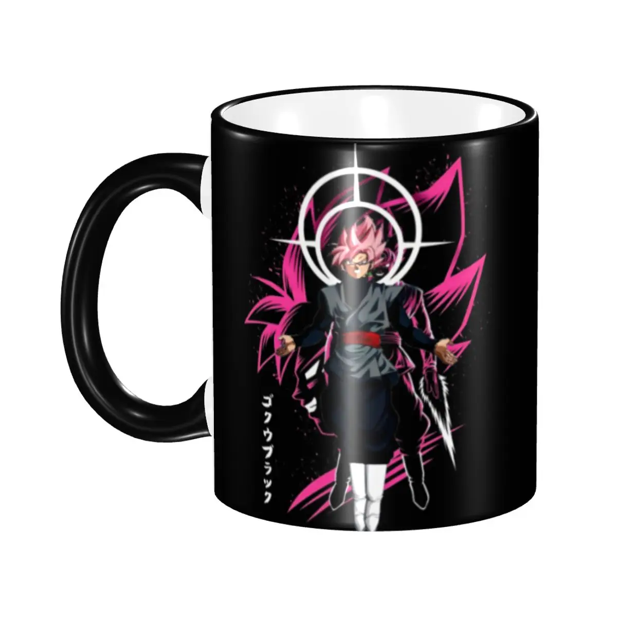 Tasses personnalisées D-Dragon B-Ball Z Gokus, action combat manga, tasse à café en céramique, cadeau créatif