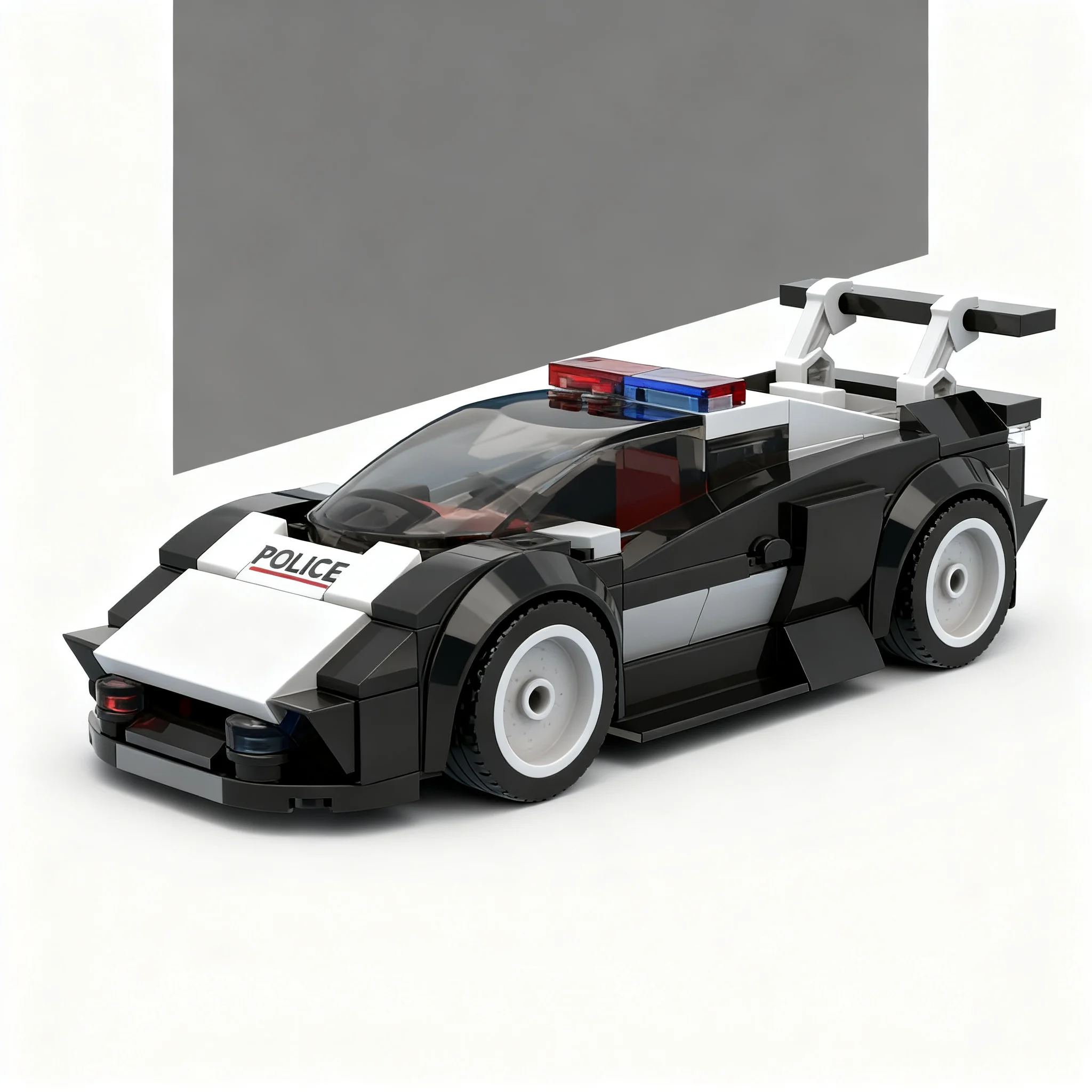 183pcs MOC City Traffic Catherine police version Model Christmas Gift Tabletop Ornament And Room Decoration Art