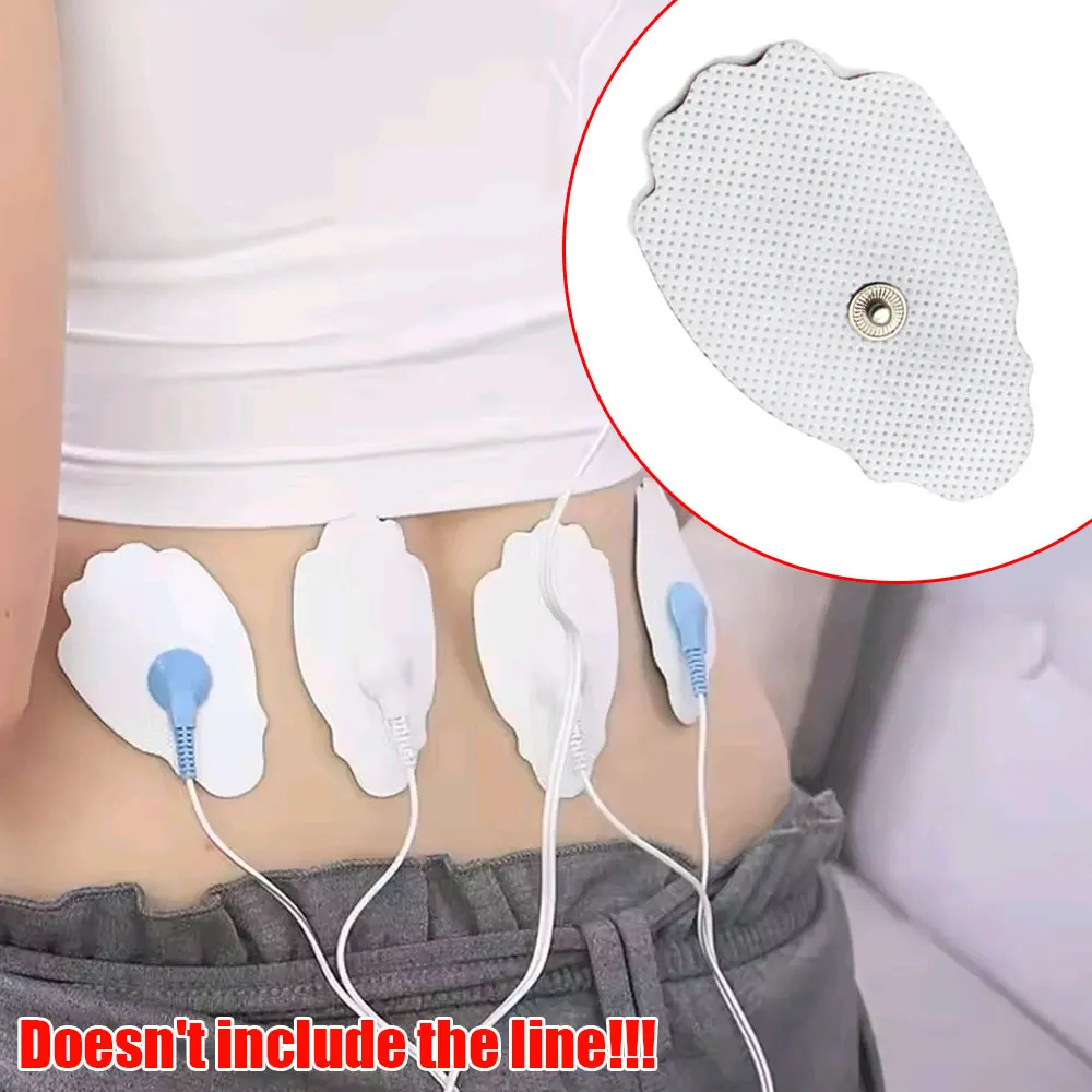 10-100pcs Electrode Pads Digital for Tens Electrodes Acupuncture Digital Therapy Machine Massager Parches Tens Medium Frequency