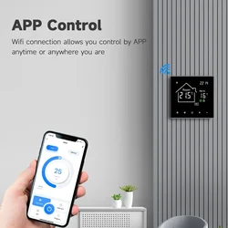 Touch Screen WiFi Smart Thermostat LCD Display for Electric Floor Heating Water/Gas Boiler Temperature Remote Controller