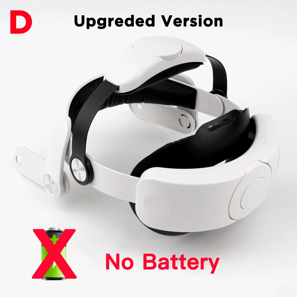 10000 mAh batterij Comfort hoofdband voor Meta Quest 3/3s Vervanging Elite Strap PD18W Opladen Verbeterde speeltijd, draagtas