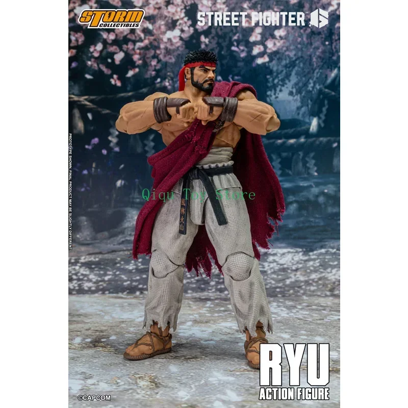 Original Storm Toys Street Fighter 6 Ryu In Stock Anime Action Collection Figures Model Toys