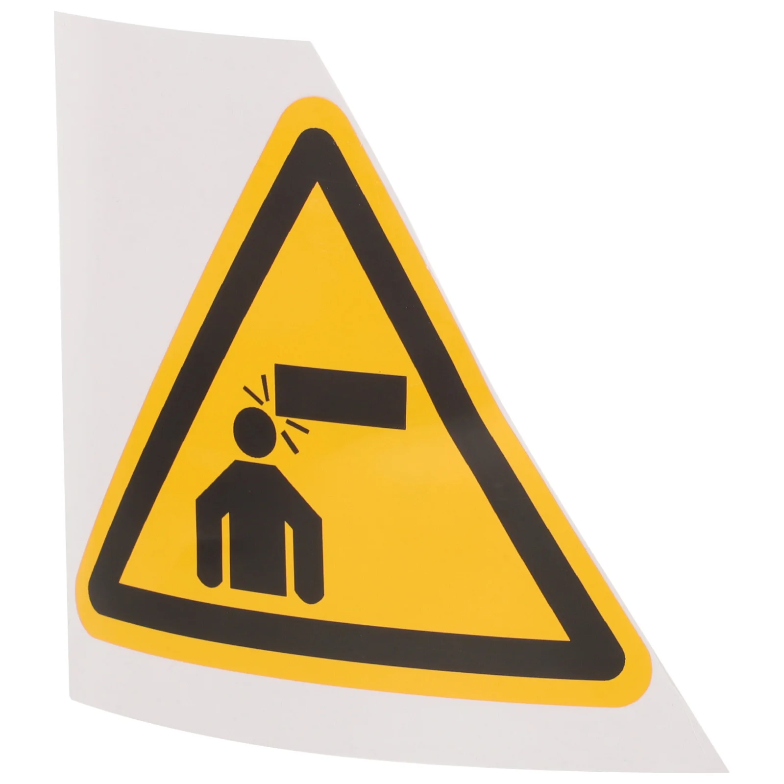 

Warning Sign Decal Watch Your Head Low Clearance Sticker For Parking Lots Warehouses Adhesive Durable Safety Label