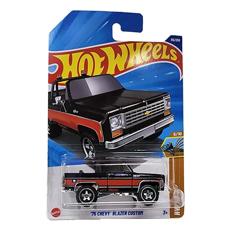 

2025-115 Hot Wheels Cars 75 Chevy Blazer Custom 1/64 Коллекция металлических литых моделей игрушечных транспортных средств