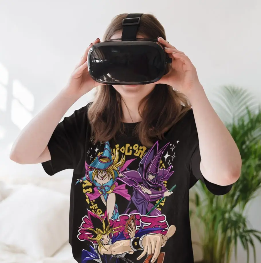 Yugi Muto Shirt Dark Magician Anime T-Shirt YuGiOh Tshirt Yu Gi Oh Yami Atem Tee