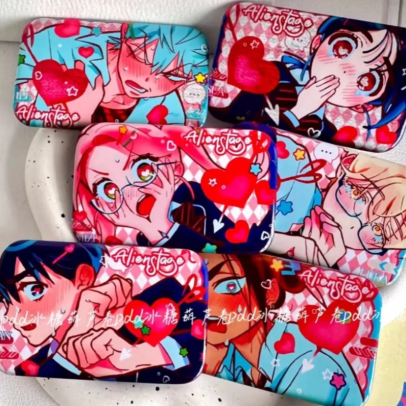 

Spot Alientage Starry Bar Mizi Ivan Tilt Sua Лука квадратное зерно аниме периферийный значок коллекция украшение для рюкзака подарок на день рождения