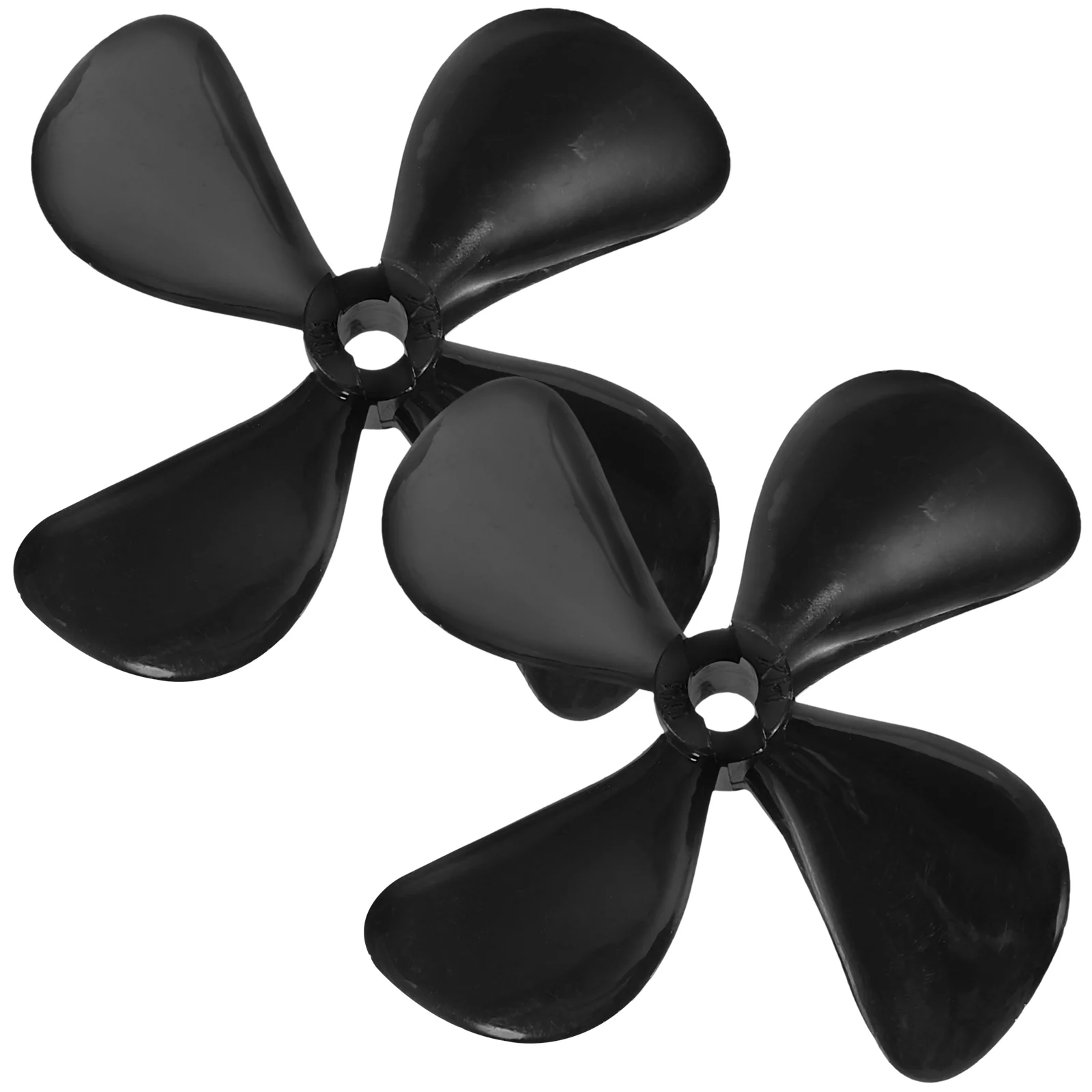 Four Blade Propeller Rc Boat for DIY Plastic Remote Control Kayak Part PC Air Screw with Pole