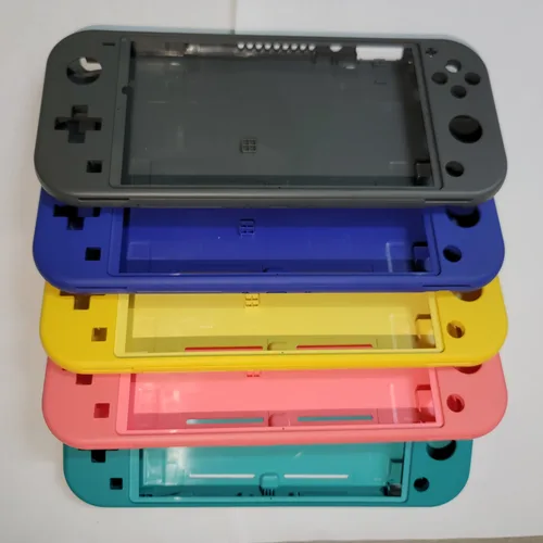 Imagen 2 del producto Reemplace el kit completo de la cubierta de la carcasa de la carcasa para la consola Nintendo Switch Lite cubierta trasera delantera cubierta de la placa frontal funda carcasa