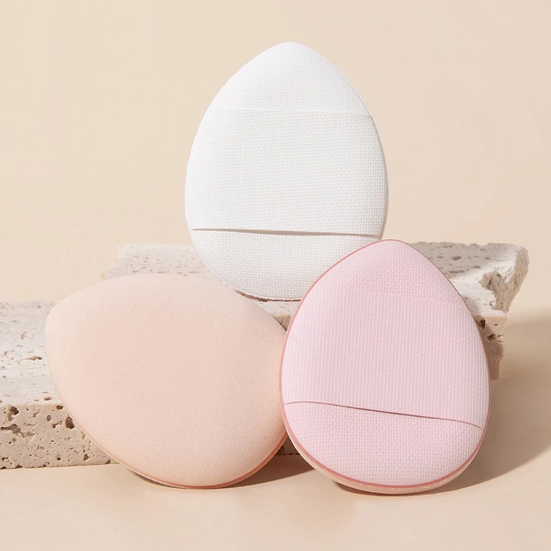 10/30/50 szt. Mini Gąbeczki do Makijażu na Palec Przenośne Gąbeczki do Korektora i Pudru Miękkie Gąbki do Makijażu Podróżne Akcesoria do Makijażu Narzędzia do Makijażu Twarzy