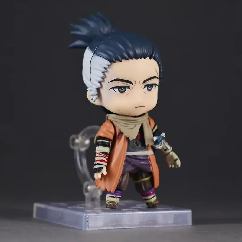 

10cm Anime Nendoroid 2522 Sekiro Shadows Die Twice Action Figures PVC Collectible Game Character Model Desktop Ornament Toy Gift