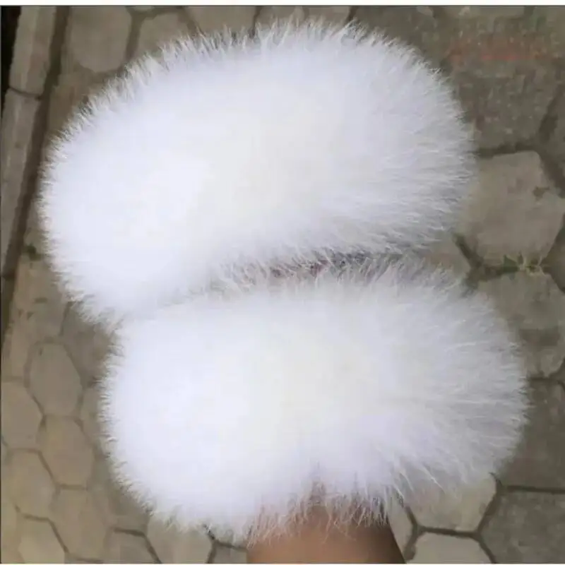 진짜 여우털 커프스 여성용 털 팔찌 슬리브 겨울용 따뜻한 털 커프스 여성용 진짜 여우털 팔 커프스