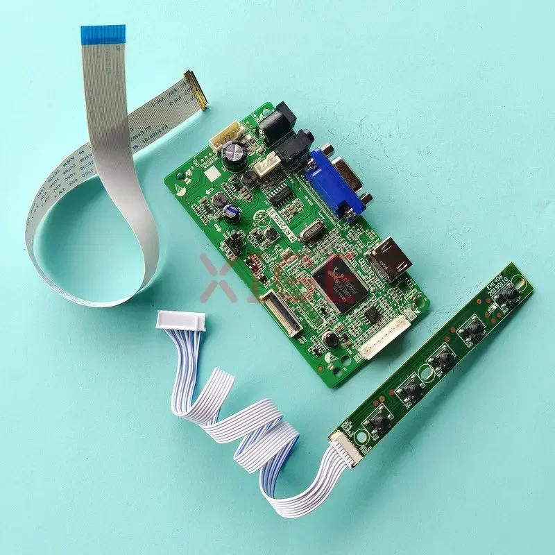 

DIY Kit плата драйвера ЖК-контроллера для LTN156HL01-101/102/702/801 1920x1080 30-контактный EDP 15,6-дюймовый экран ноутбука HDMI-совместимый VGA