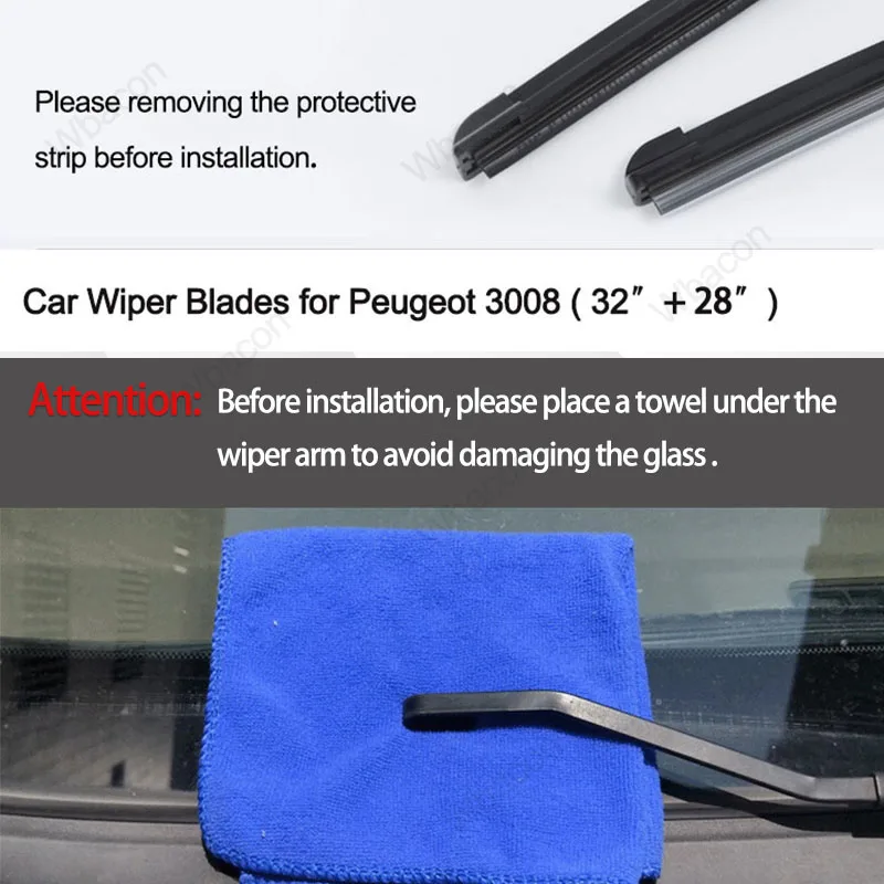 Car Wiper Blade For Peugeot 3008 2008-2016 32\