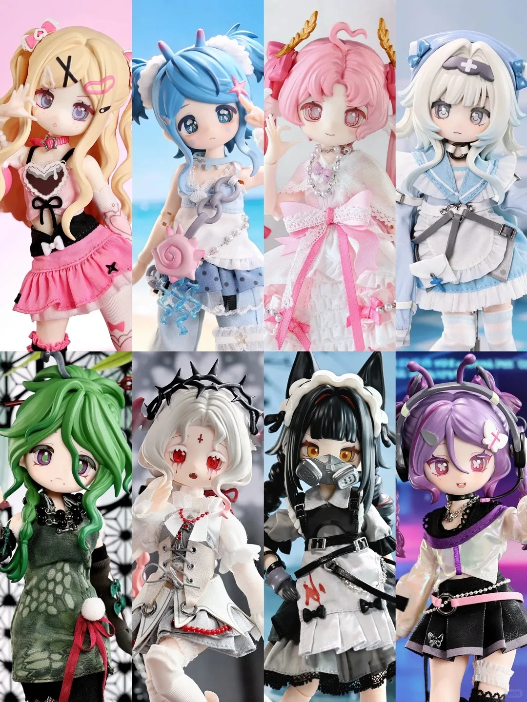 Authentic 1/12bjd Suprise Box  Action Figure Advocate Freedom Cute 100% V2 Series Movable Jointdesktop Ornament Collectible