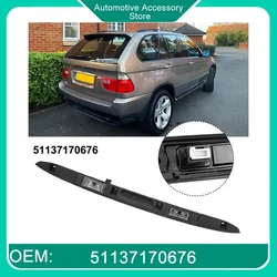 51137170676 Touring Boot Trunk Lid Rear Handle Grip With Key Button For BMW X5 E53 2001-2006
