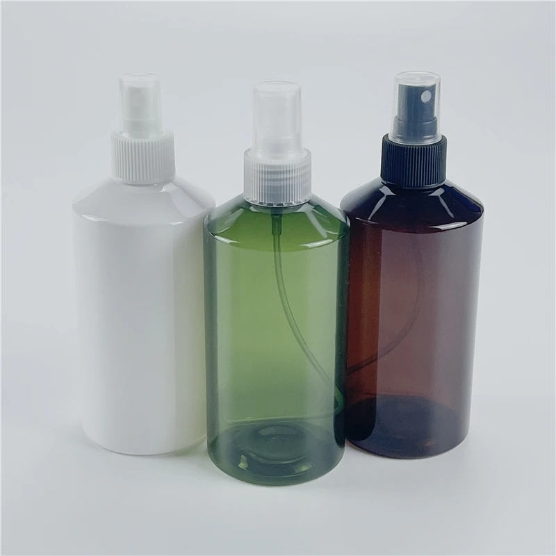 

300ML X 20 Spray Empty Bottles For Perfumes 300cc PET White Container With Sprayer Pump Fine Mist Spray Bottle Cosmetic Packing