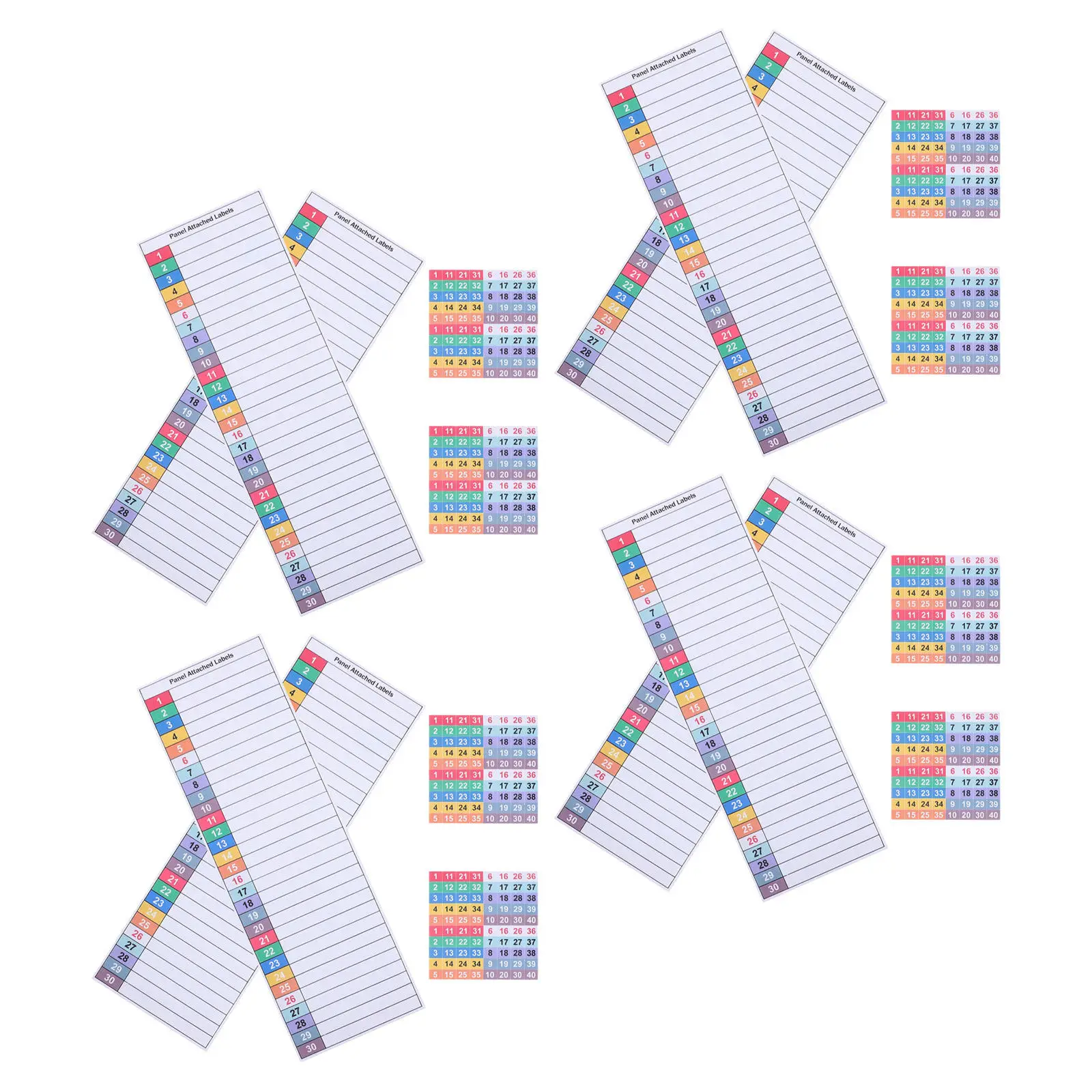 8Sheets Waterproof Electrical Panel Labels Self-Adhesive Breaker Box Stickers Tear Resistant Electrical Circuit Identification