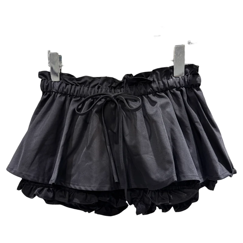 

Плиссированная юбка с милыми кисточками и бутонами цветка для женщин, осеннее новое поступление, китайский производитель