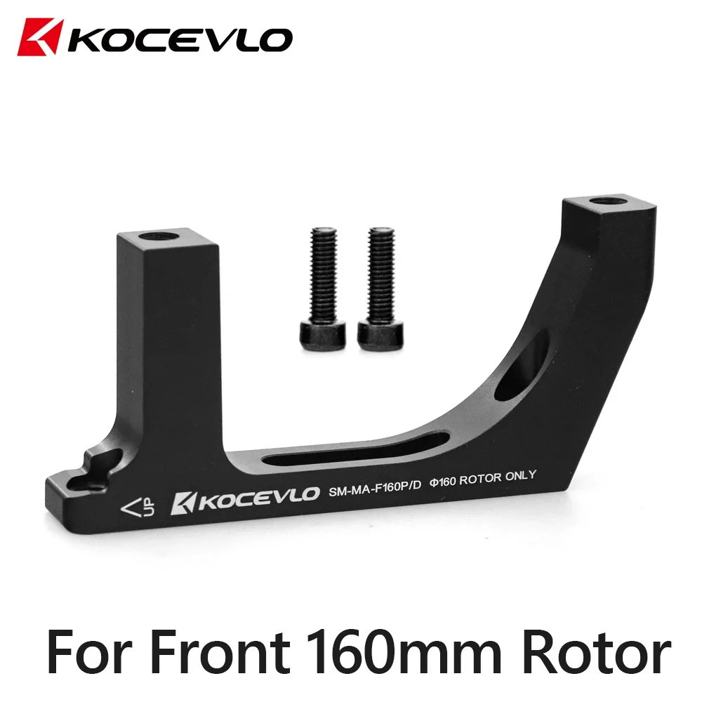 KOCEVLO SM-MA-F160P/D R160P/D Post-Mount Caliper Adapter for 160mm Rotor Road Disc Brake FM to PM