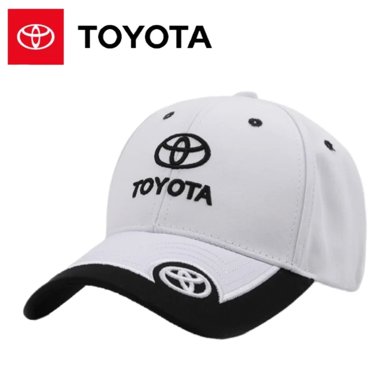 Czapka z daszkiem Czapka przeciwsłoneczna Czapka hip-hopowa Modne czapki Outdoor Vintage Visor Casual Cap Dla toyota camry chr corolla rav4 yaris