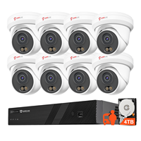 Anpviz 16CH PoE Security Camera System 8pcs 5MP IP Cameras Person Vehicle Detection Smart Dual Light 12MP 16CH NVR with 4TB HDD