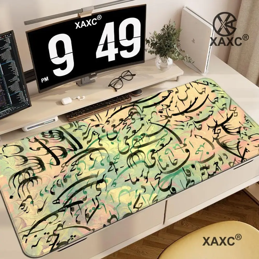 

Persian XAXC Mouse Pad large keyboard mouse desk pad non-slip rubber gaming mouse pad laptop mouse carpet