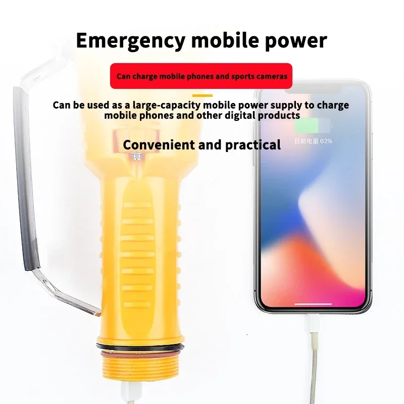 004 High Power LED Flashlight Outdoor Diving Portable Underwater Searchlight Aluminum Alloy Body Rechargeable