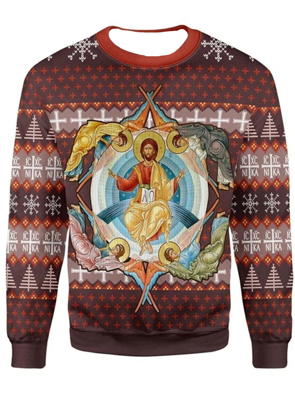 عيد الميلاد سترة قبيحة جون ويك لطيف وغريب الظلام الإبداعية الثلج الغزلان مهرجان أنماط شخصية مهرجان التسوق #3