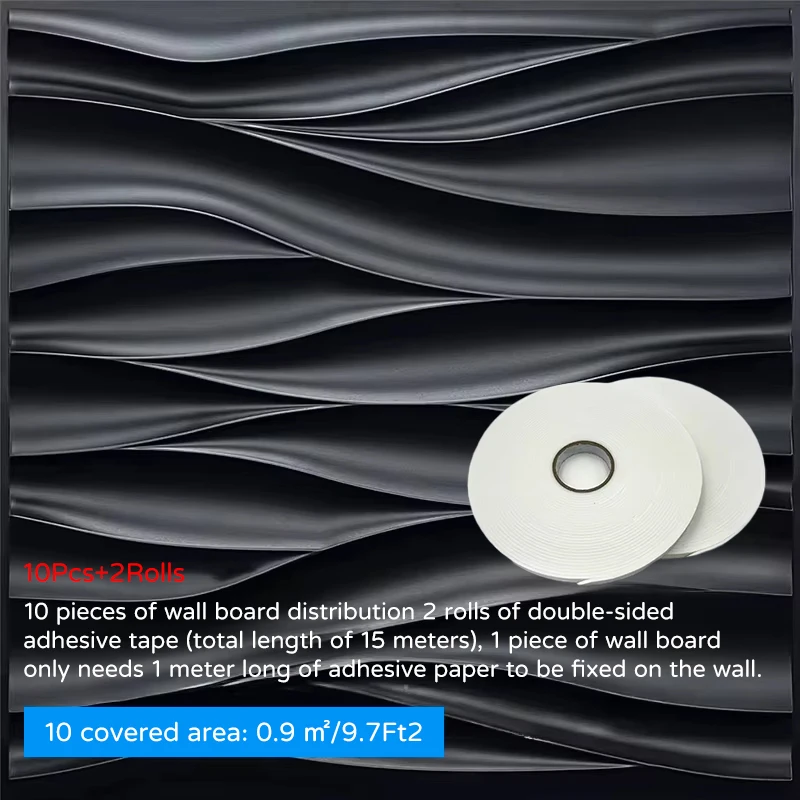 10PCS 30x30cm Wand Aufkleber 3D Wand Panels Innen Wand Dekoration Für Wohnzimmer Schlafzimmer Hotel büro Wandbild Fliesen-Panel-Form