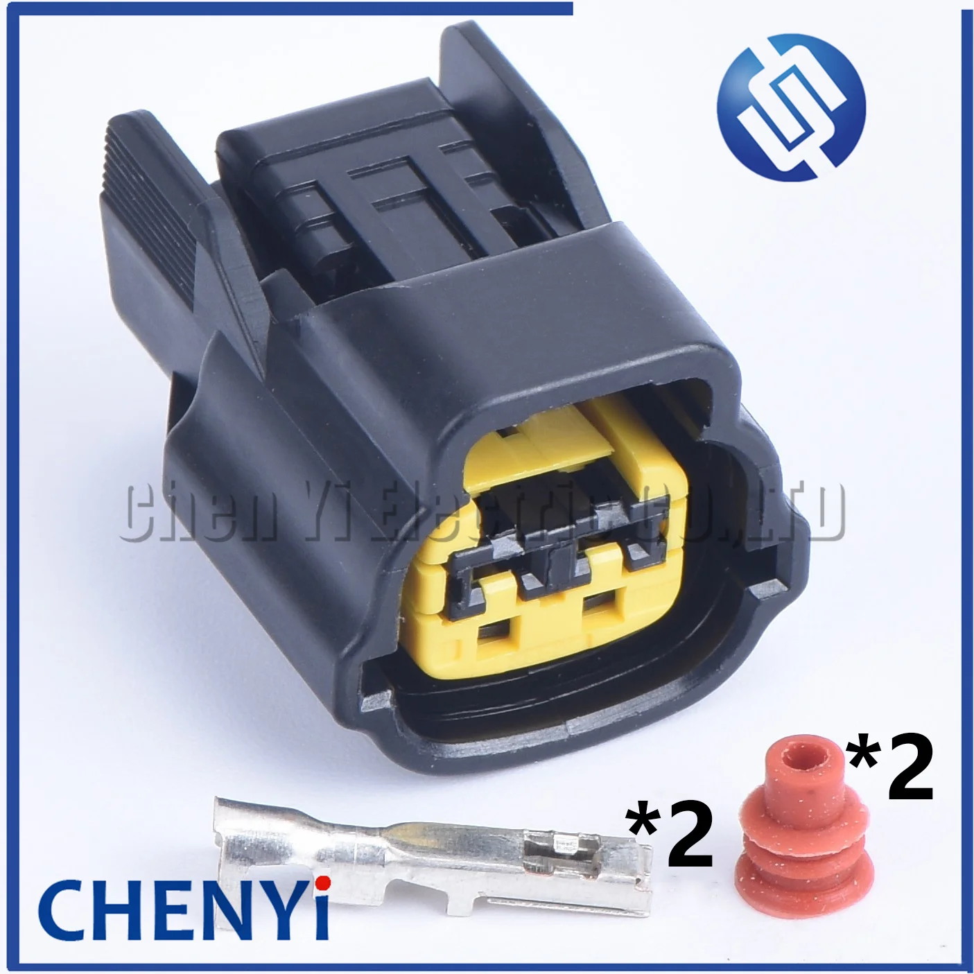 2 Pin 2.2mm Female or male Auto Electrical horn Plug Automotive Connector For Hyundai Nissan 35825-0211 6098-0137