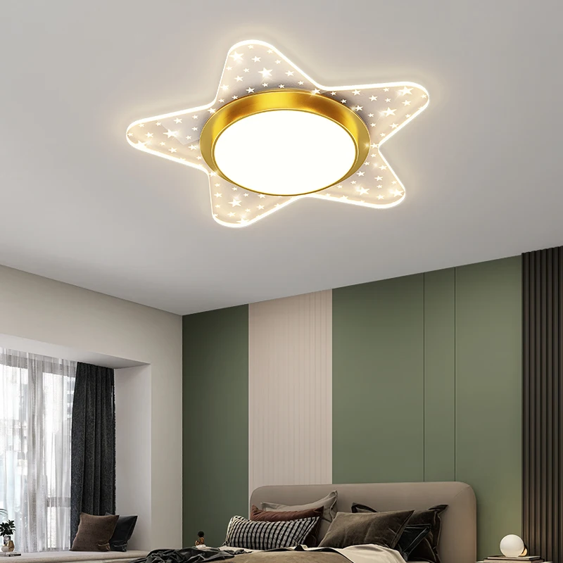 

Modern Minimalist LED Ceiling Lights Luxury Living Room Creative Star Bedroom Lamp Planet Restaurant Study Loft Decor Light