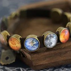 Europe and America Space Planet Planet Bracelet UNISEX Gift Jewelry Bracelets To Your Friends Who Love Astronomy Culture
