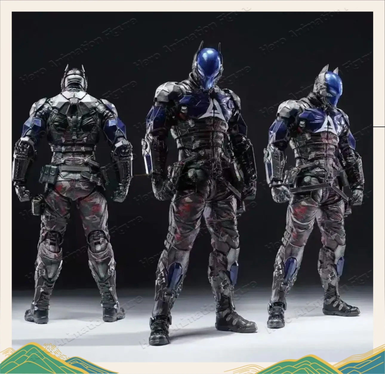 

In stock soon LPZZ 1/12 Male Soldier Arkham Knight Warrior Edition Batman Complete Set 6 Inch Collectible Action Figure Model