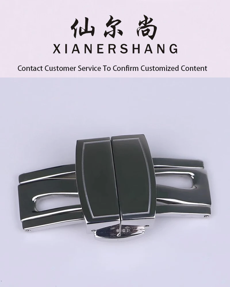 XIANERSHANG Custom P-atek P-hilippe AQUANAUT Watch Clasp 18MM 16MM Old Style Belt Buckle 316L Stainless Steel Butterfly Buckle