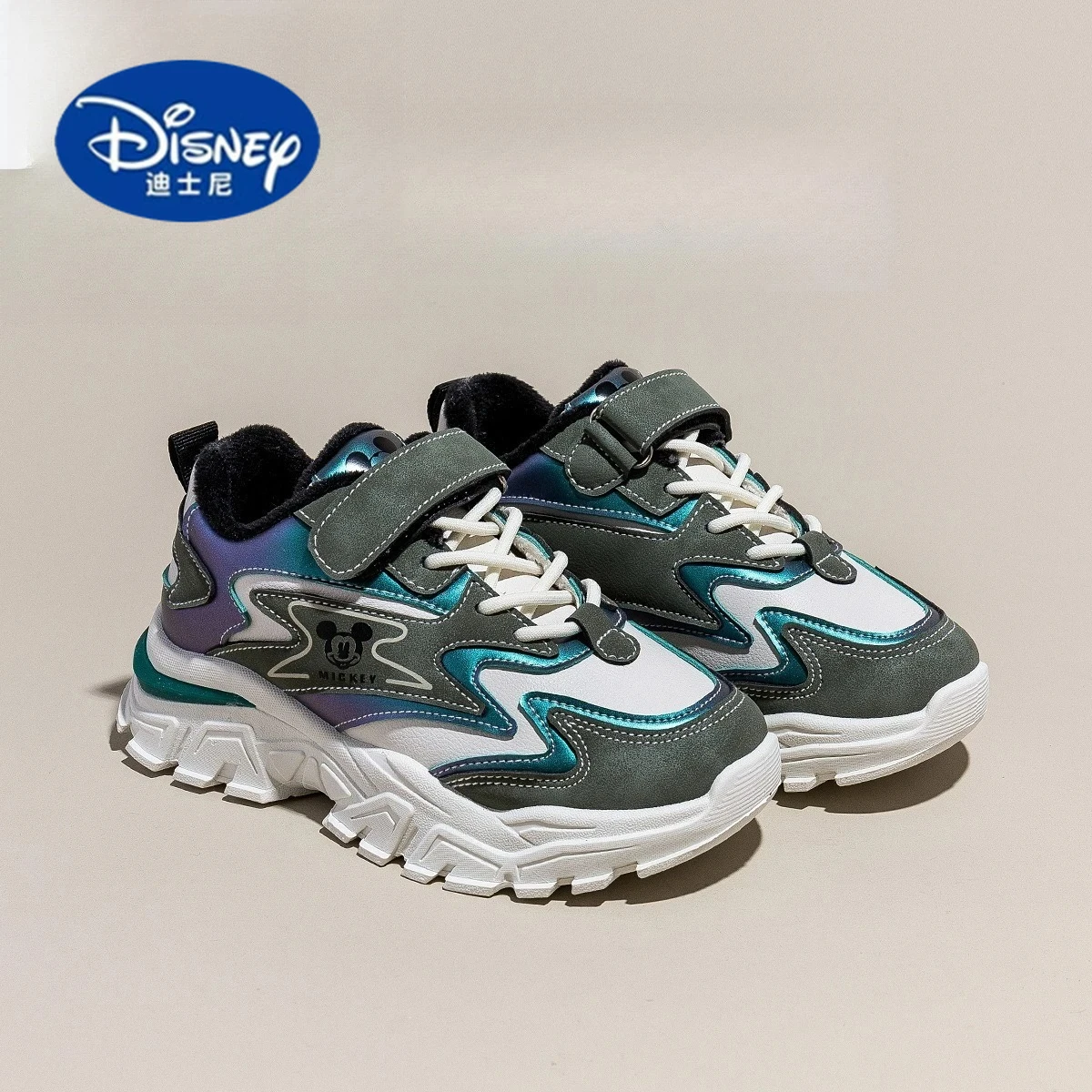 

Disney Boys' Winter Sports Shoes 2025 - Fleece-Lined Sneakers with Functional Design, Non-Slip & Warm Children Casual Shoes