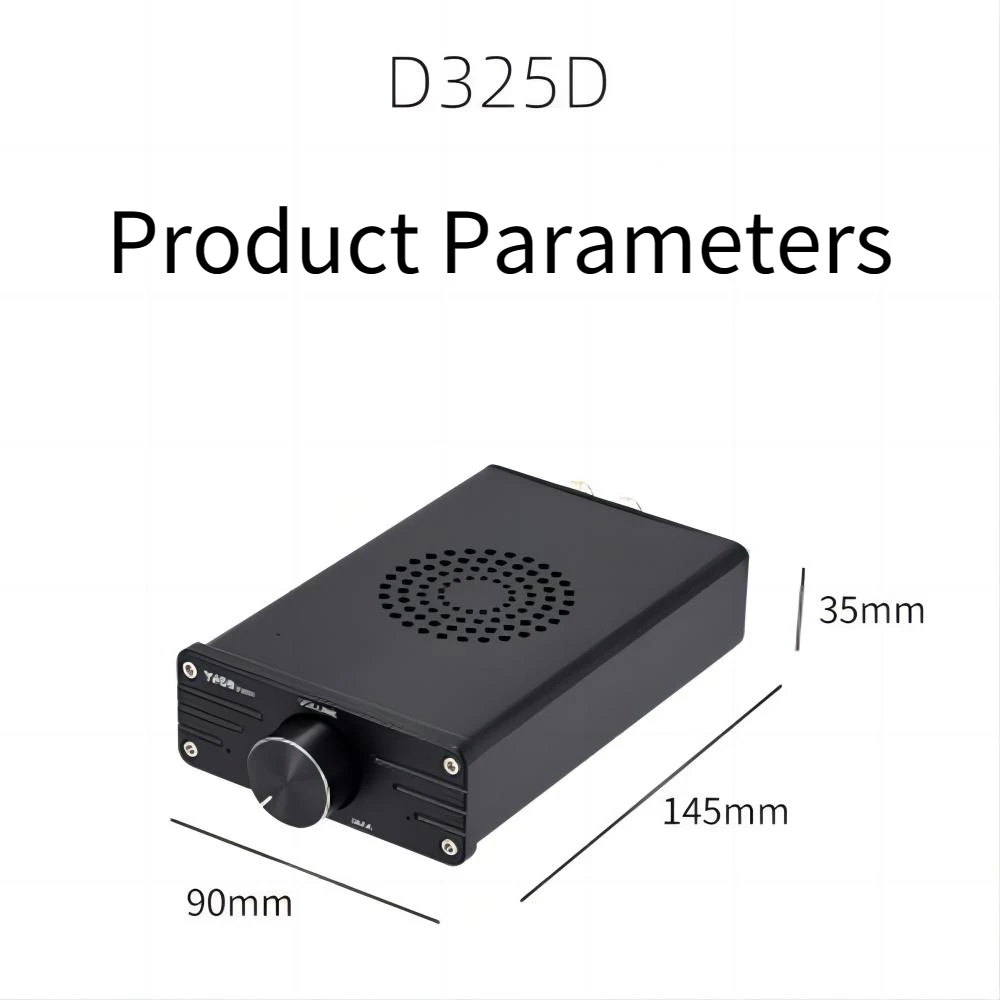 Imagem -05 - Amplificador de Som Hifi de Alta Potência Tpa3255 Amplificador Classe d Canais Amplificar Dc24v48v Rca Entrada Aux 300w Mais 300w