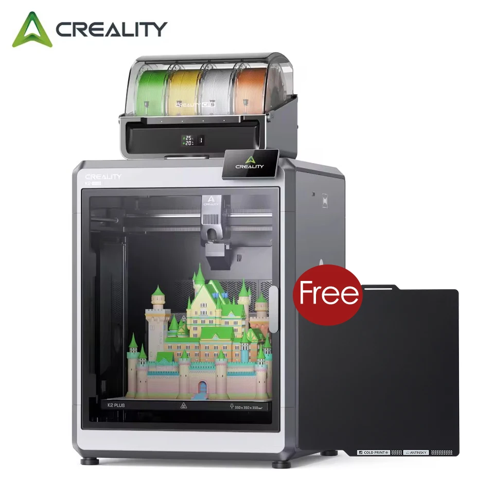 

Creality K2 Plus Combo FDM 3D printer big 3d printer filament pla pellets for 3d printers creative 3d model making machine