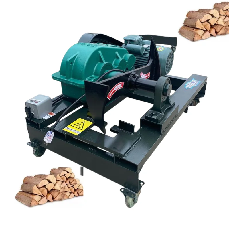 Top Fashion Versatile Electric Wood Splitter Firewood Processing Equipment for Home Mini Electric Wood Shredder Crusher Machine