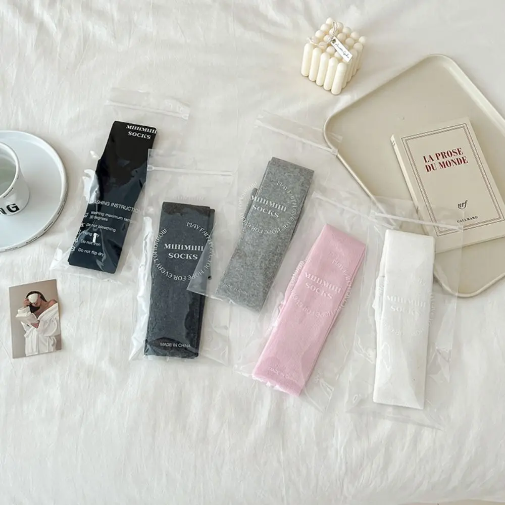 Толстые простые длинные гольфы в балетном стиле, носки до середины икры в вертикальную полоску, дышащие летние носки до середины икры