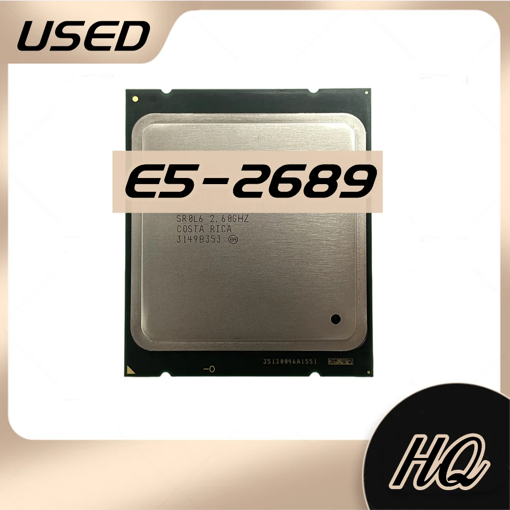 Xeon E5 2689 LGA 2011 CPU Processor 2.6GHz 8 Core 16 Threads support X79 motherboard