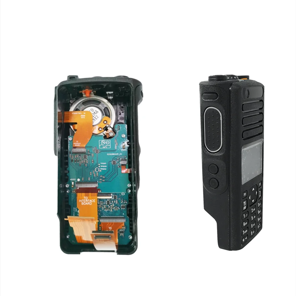 

Walkie Talkie Replacement Repair Housing Case With Speaker LCD Electronic And Flexible For DGP8550e XPR7550e Two Way Radio