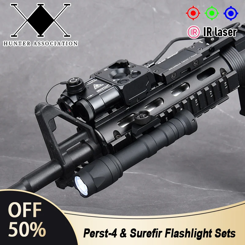 

Tactical Zentico Airsoft All Metal Perst-4 IR Light Strobe Indicator SF M300 M600 M300A M600C Brightness adjust Hunting Laser