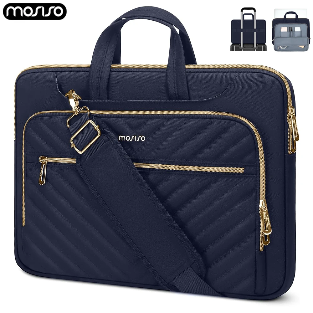 Laptop Bag Handbag 13 14 15 16 inch for MacBook Air Pro M1 M2 M3 HP Dell Notebook Shoulder Sleeve Protective Computer Briefcase