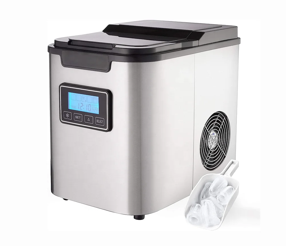 

new arrived professional ice machine maker 12kg/24hrs large capacity ice maker for making ice cream