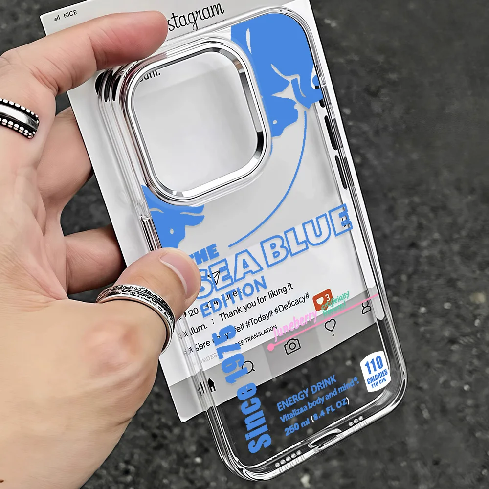 Fashion B-bulles Energy Design Phone Case For IPhone 17 16e 16 15 14 13 12 11 Mini Pro Max X XR XSMAX 8 7 Air Plus Soft Cover - náhled 2