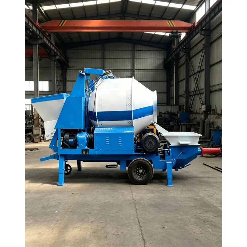 Secondary Structure Column Concrete Pump 3cm Aggregate Capacity Hydraulic System Diesel-Powered 15M/H High Efficiency 20m