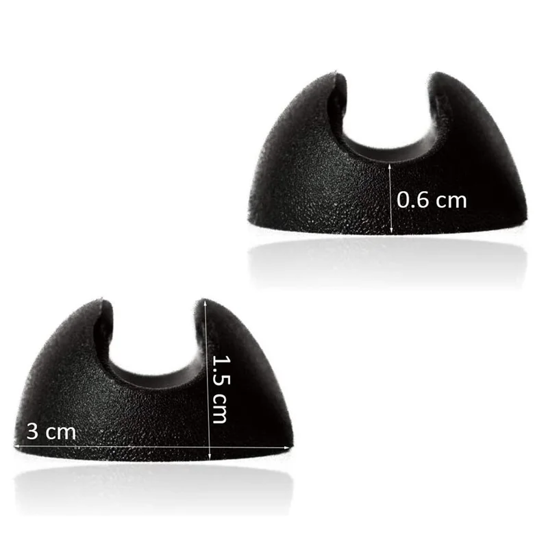 A34R 60 قطعة دبوس الشعر الساق حامي قدم طاولة القهوة المعدنية الساق قدم ل 10-12 مللي متر دبوس الشعر أرجل الطاولة DIY بها بنفسك لوازم الأثاث #4