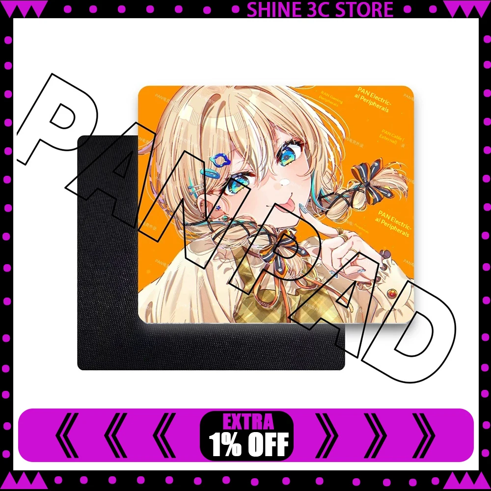 PAN Esports ACGN Glass Gaming Mousepad  FPS Both Control And Smooth Mouse Pad For VALORANT TTK CSGO PC Accessories For Gifts