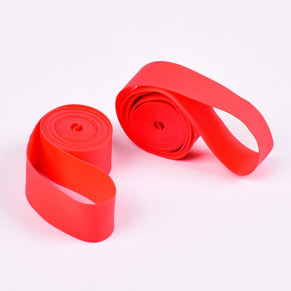 

Bicycle Inner Tube Pad Rim Strip 26 Tires Protective Cushion High Pressure Red 26 Inch Tire Liner Mountain Bike Wheel Rim Tape