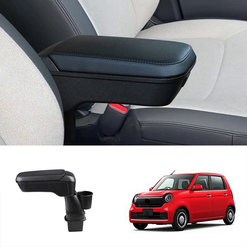 

Central Armrest Box CAR Armrest Box For Honda N-ONE NONE JG3 JG4 2022 2023 Car Storage Box Gear Shift Tray Interior Accessories